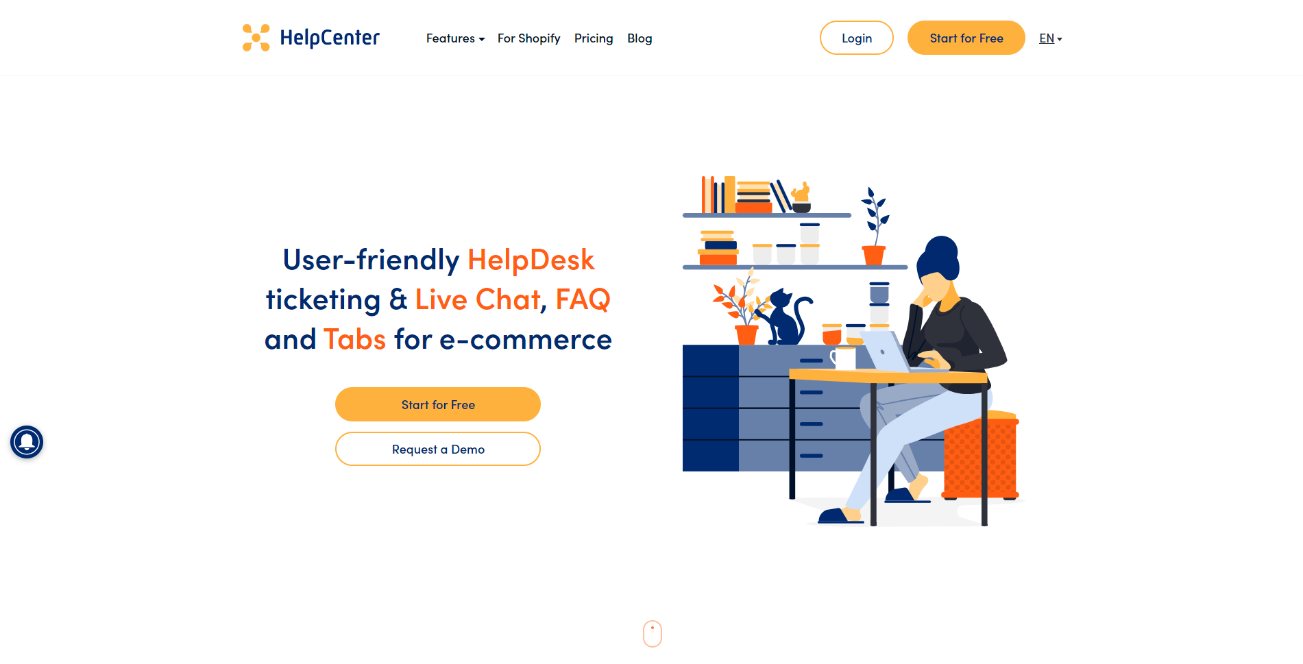 Customer service app for Shopify 2021 TOP rated HelpCenter
