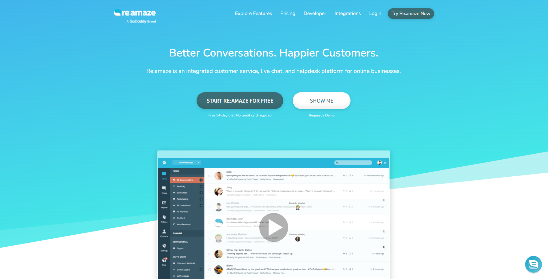 Re amaze Customer service live chat and helpdesk solutions for online businesses 