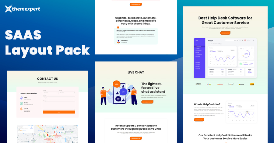 Introducing Best SAAS Layout Pack for Quix Page Builder with All-New Quix 4.1