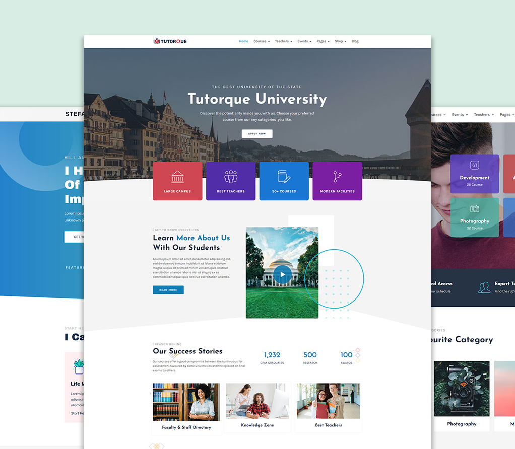 Tutorque Education WordPress Theme