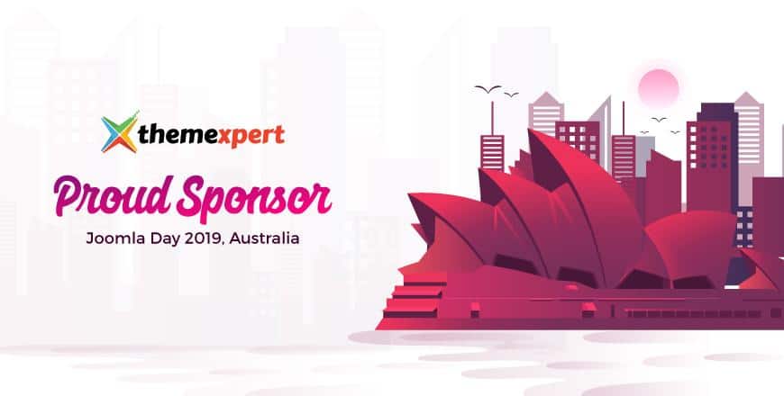 ThemeXpert is Sponsoring Joomla Day: Brisbane, Australia - 2019