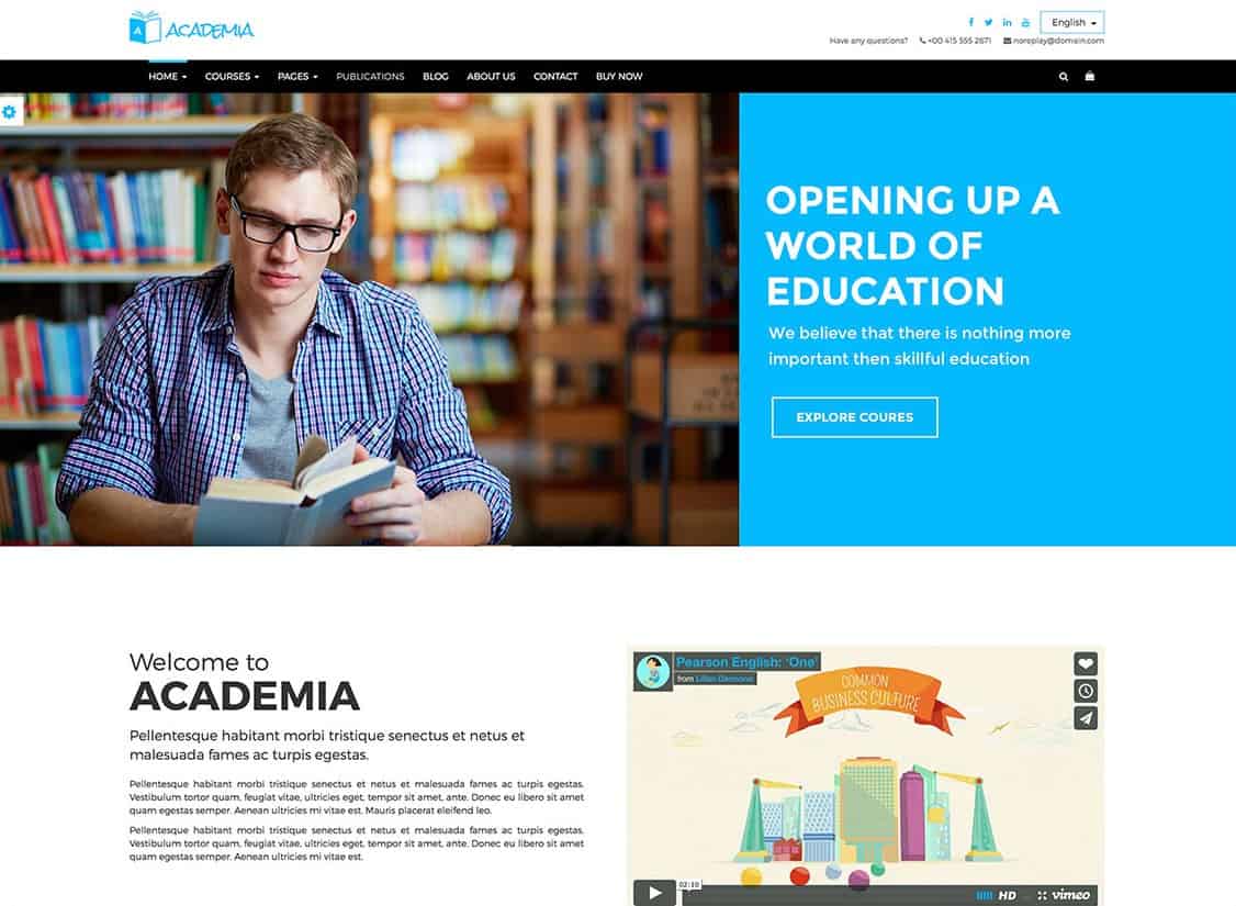 25+ Awesome Premium and Free Education WordPress Themes For School, College and Online Education