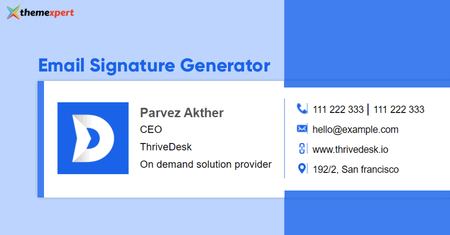 Previous competition instant 10+ Best Email Signature Generator of 2022 - ThemeXpert