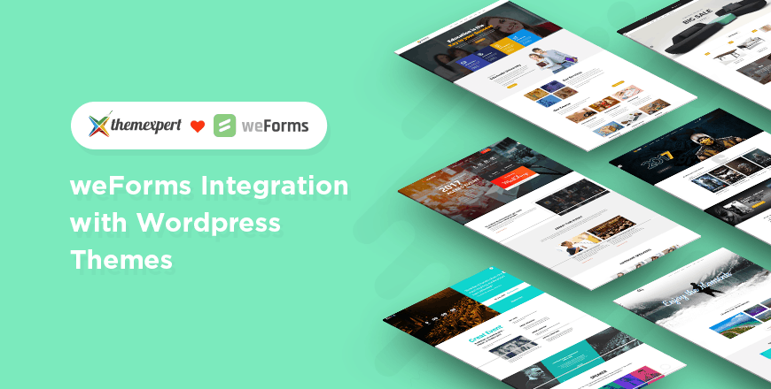 weForms Probably The Best Free Contact Form Plugin Coming To All ThemeXpert Wordpress Themes