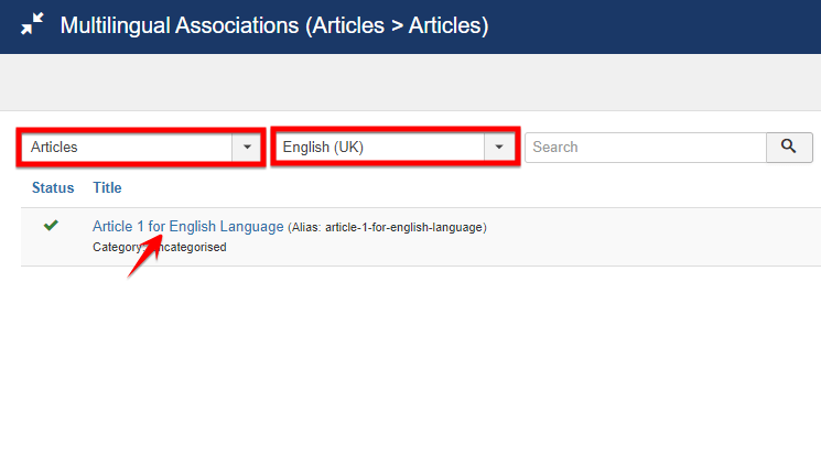 making_association_between_two_articles